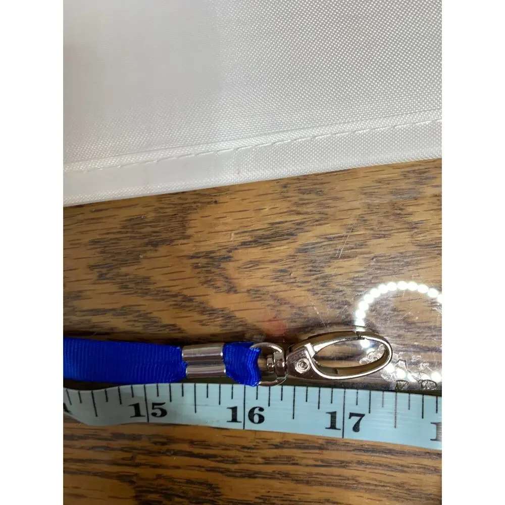 10 Count Blue Lanyard with Clip 17